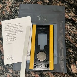 Ring no drill mount for doorbell